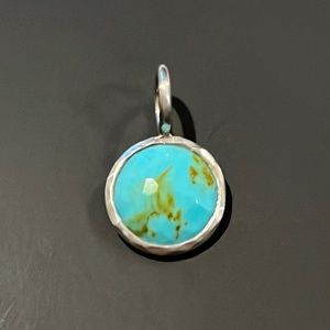 Ippolita Lollipop charm in silver and turquoise